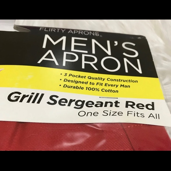 Men’s apron - grill sergeant - Picture 3 of 3